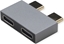 Изображение Roline Adapter, USB 3.2 Gen 2, 2x USB Type C - 2x USB A, M/F, silver