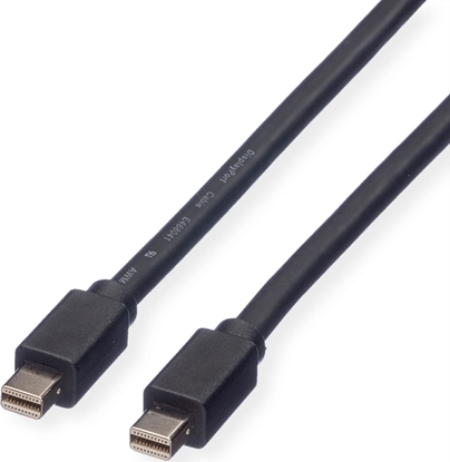 Attēls no Roline DisplayPort Cable, Mini DP - Mini DP, M/M, black, 2 m