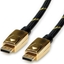 Attēls no Roline GOLD DisplayPort Cable, v1.4, DP-DP, M/M, 1 m