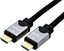 Picture of Roline HDMI High Speed Cable + Ethernet, M/M, black /silver, 1.5 m
