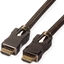 Attēls no Roline HDMI Ultra HD Cable + Ethernet, M/M, black, 1 m