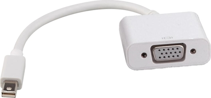 Picture of Roline Mini DisplayPort-VGA Adapter, v1.2, Mini DP M - VGA F, white