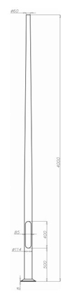 Изображение ROSA Sup aluminowy SAL-4/B60 (42102)