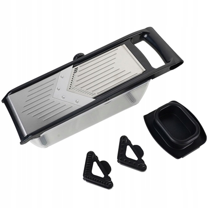 Picture of Rozdrabniacz Brunbeste Szatkownica do warzyw cebuli z pojemnikiem krajalnica mandolina BRUNBESTE BB-5518