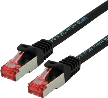 Изображение S/FTP kabelis kat.6 Component Level, LSOH, melns, 3m, Roline