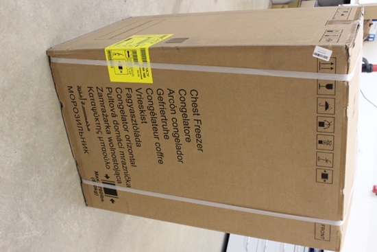 Picture of SALE OUT. Candy | Freezer | CCHH 100E | Energy efficiency class E | Chest | Free standing | Height 84.5 cm | Total net capacity 97 L | White | DAMAGED PACKAGING, SCRATCHED ON TOP COVER