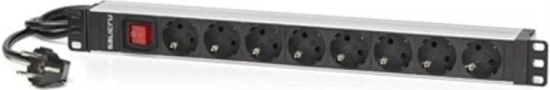 Picture of Salicru POWER STRIP, 8 OUTLETS INCL. Salicru SPS 8F PDU SCH/SCH