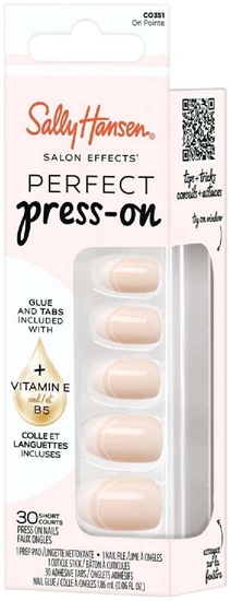 Picture of Sally Hansen SALLY HANSEN_Salon Effects Perfect Press On sztuczne paznokcie samoprzylepne On Pointe 30szt