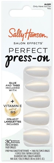 Изображение Sally Hansen SALLY HANSEN_Salon Effects Perfect Press On sztuczne paznokcie samoprzylepne Only Have Ice For You 30szt