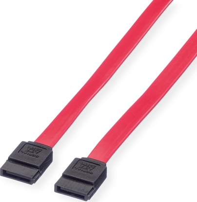 Attēls no SATA 7-pin iekšējais kabelis, 1.0m, sarkans