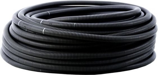 Изображение Scame Rura karbowana FI40 PCV 750N 25M bez pilota czarna (RKGS/IPCN-40F )