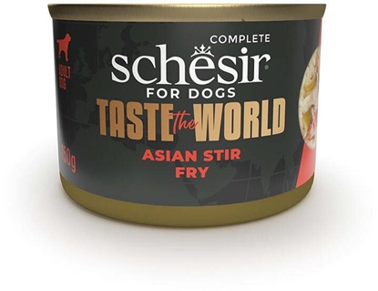 Picture of Schesir Taste the world, karma mokra, dla psów, azjatycki wok, 150 g, puszka