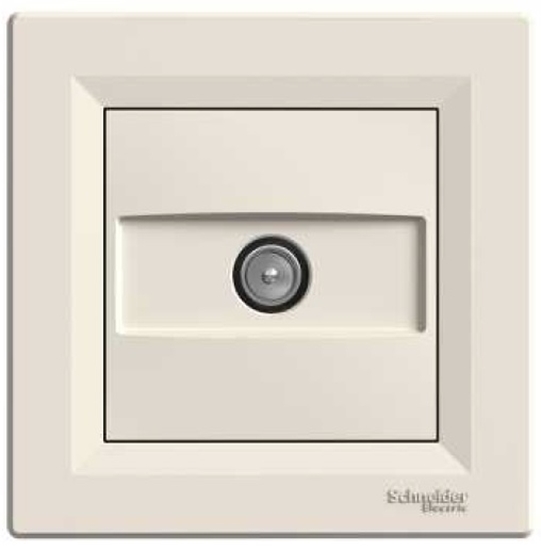 Picture of Schneider Electric Gniazdo antenowe ASFORA TV kocowe 1dB kremowe - EPH3200123