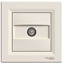 Изображение Schneider Electric Gniazdo antenowe ASFORA TV kocowe 1dB kremowe - EPH3200123