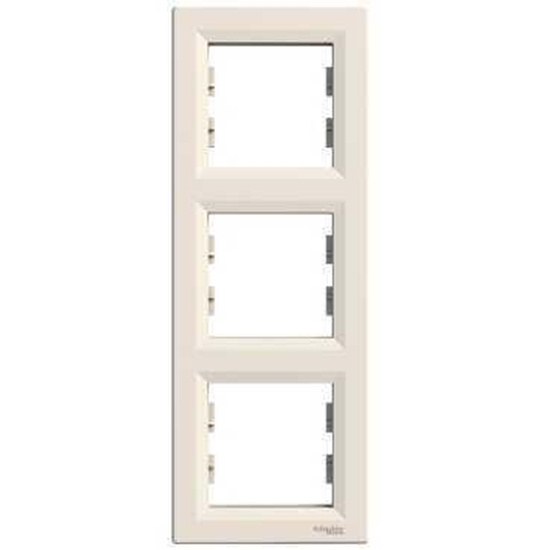 Picture of Schneider Electric Ramka potrójna Asfora kremowa EPH5810323