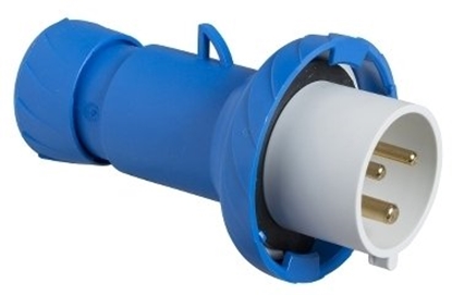 Изображение SCHNEIDERE Wtyk Schneider PratiKa PKE16M723 16A 2P-E 200-250V IP67 50-60HZ szary