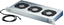Attēls no Schroff 19'' Fan Unit, 1 U, Speed Control and Monitoring, 3 Fans, 24 VDC, Speed-controlled and function-monitored
