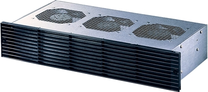 Picture of Schroff 19" Pusher Fan, 2 U, Axial, 115 VAC, Board Depth 160 mm, 445 - 530 m³h
