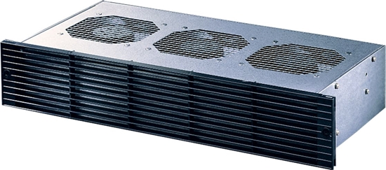 Изображение Schroff 19" Pusher Fan, 2 U, Axial, 230 VAC, Board Depth 220 mm, 445 - 530 m³h