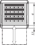 Picture of Schroff 19" Telescopic Shelf for Varistar, Novastar, Eurorack, 70 kg, RAL 7021, 553W 1000D