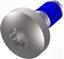 Picture of Schroff Assembly Parts for Rugged Components, Panhead Screw with Thread-locking Compound, Torx, M4 x 10