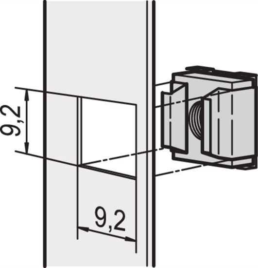Picture of Schroff Cage Nut Kit, M5, 50 Pcs