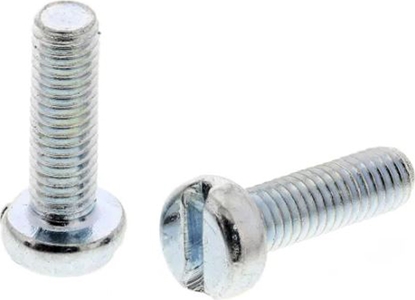 Attēls no Schroff Cheese Head Screw With Slot, M4 x 12