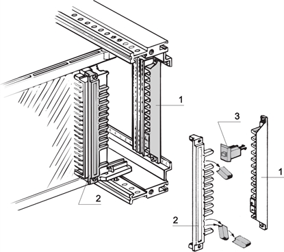 Attēls no Schroff Coding Strip for Female Connector