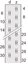 Picture of Schroff Connector Type H, EN 60603, DIN 41612, Male, 15 Contacts, Pin Length 2.9 mm