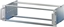 Изображение Schroff EuropacPRO 19" Subrack Kit for Backplane, Heavy, Retrofit Shielding, With Front Handle, 6 U, 355 mm