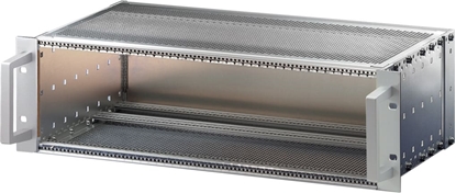 Attēls no Schroff EuropacPRO 19" Subrack Kit for Backplane, Heavy, Shielded, Front Handle, 6 U, 235 mm