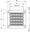 Изображение Schroff Eurorack 19" Shelf, Stationary, Recessed by 100 mm, 600W 900D