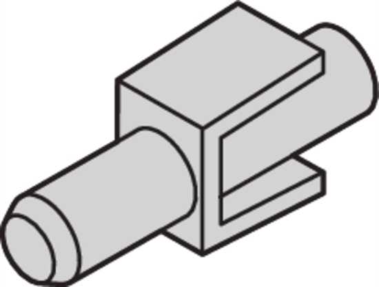 Picture of Schroff Fixing Clip for Static Plastic Handle