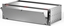 Attēls no Schroff Front Panel Kit, Unshielded, Bottom Hinged, 6 U, 42 HP, 2.5 mm, Al, Anodized