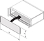 Attēls no Schroff Front Panel, Full Width, Slotted, Unshielded for RatiopacPRO 5 U, AIR 6 U, 28 HP, 2.5 mm, Al, Front Anodized, Rear Conductive
