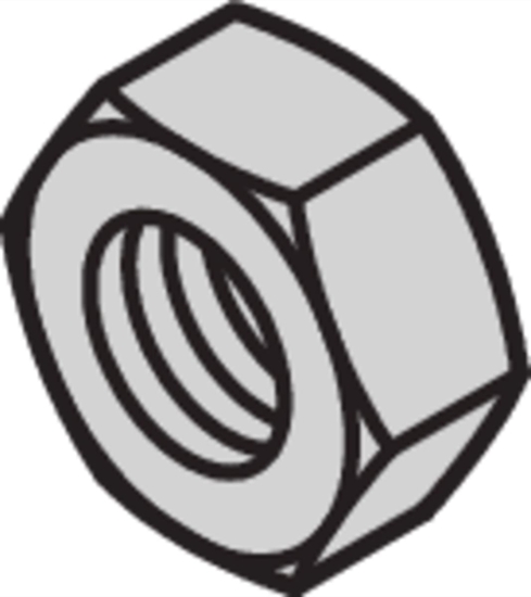 Picture of Schroff Hexagonal Nut, M2.5