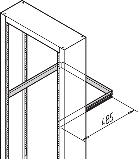 Изображение Schroff Labrack Cable Support Rail