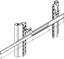 Изображение Schroff Mounting Kit for Telescopic Slide, Universal for 1 or 2 U, Novastar