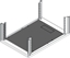 Picture of Schroff Novastar Base Plate, Heavy-Duty,553W 600D