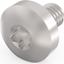 Picture of Schroff Panhead Screw, Torx, Steel Zinc Plated, M4 × 6 mm, 100 Pieces