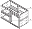 Picture of Schroff Splitting Extrusion 6 U for Combined Mounting