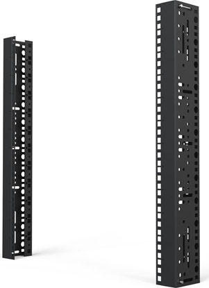 Picture of Schroff Varistar 19" Panel/Slide Mount, RAL 7035, 550H