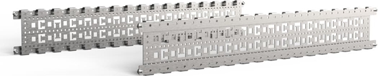 Picture of Schroff Varistar Depth Member, 3 rows, 1000D, Aluzinc