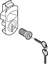 Picture of Schroff Varistar Retainer and Safety Lock Kit for Side Panel