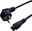 Picture of Secomp STANDARD Power Cable, straight Compaq Connector, black, 1.8 m