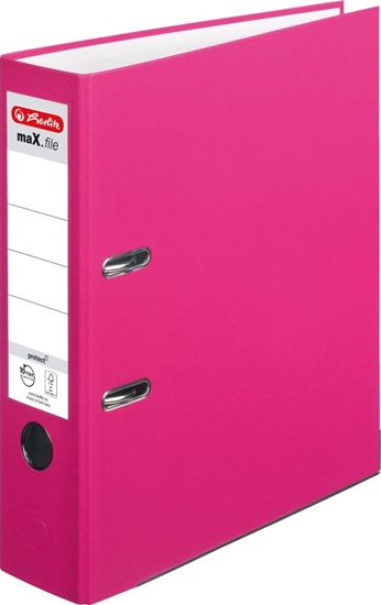 Picture of Segregator Herlitz A4 80mm róowy (11053683)