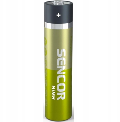 Attēls no Sencor SBA HR03 4BP AAA NiMH 1000mAh Akumulator