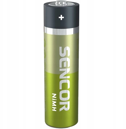 Attēls no Sencor SBA HR6 2BP AA NiMH 1800mAh Akumulator