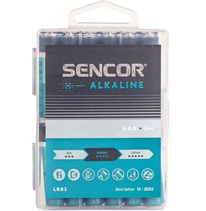 Attēls no Sencor SBA LR03 24 BOX AAA  Alkaliczne