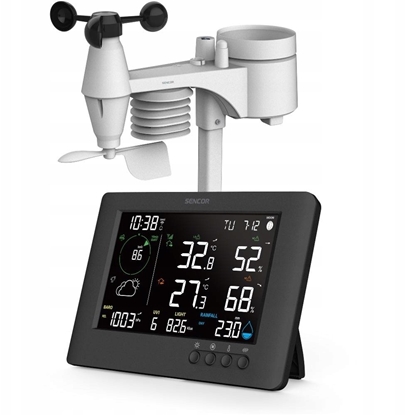 Attēls no Sencor SWS 10500 WIFI  Stacja pogody PRO 7w1